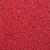 Red EPDM rubber granules