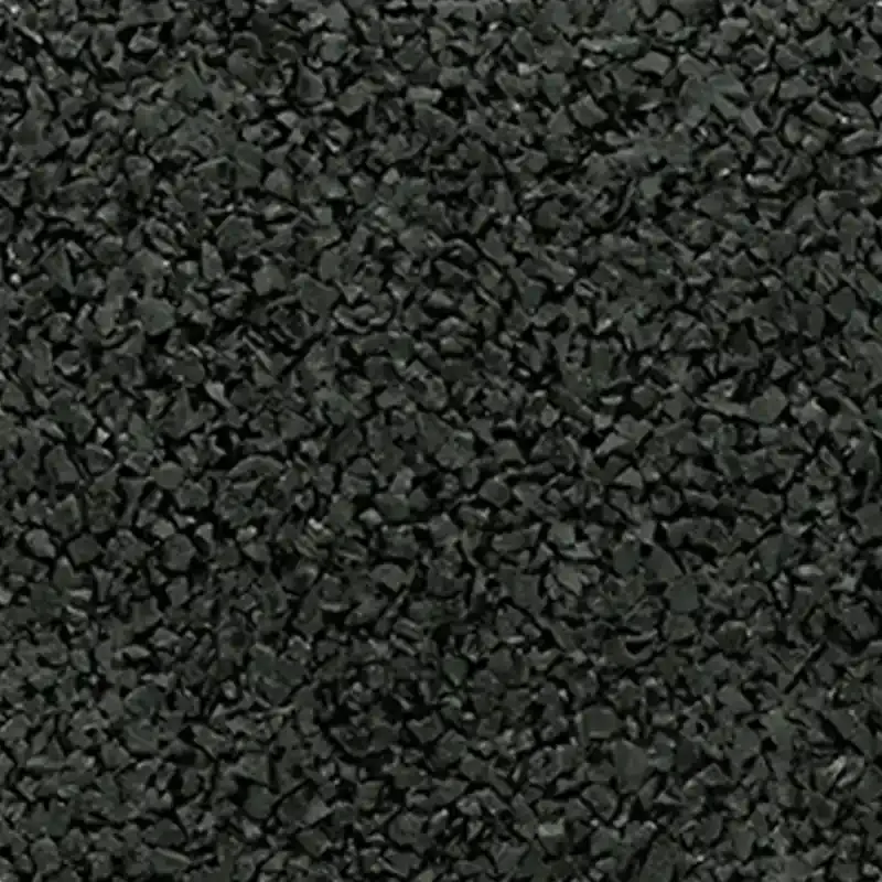 Black EPDM rubber granules
