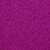 Magenta EPDM rubber granules
