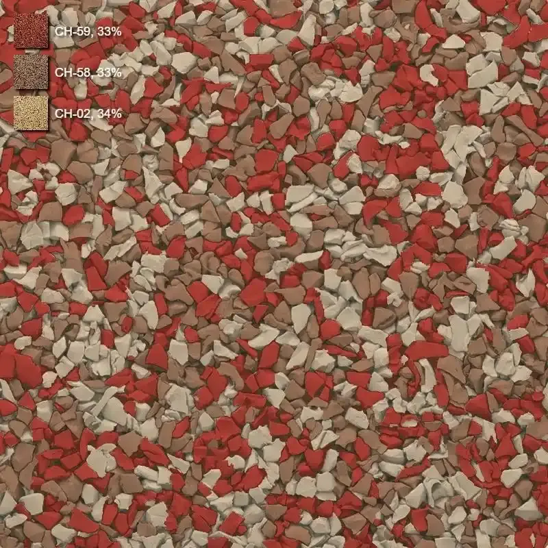 Mesa EPDM rubber granules