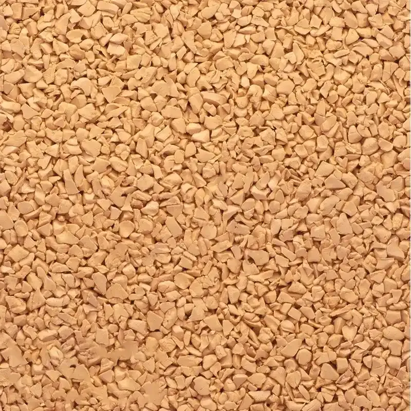 Peach EPDM rubber granules