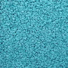 Resin Rock Blue solid-color EPDM granules