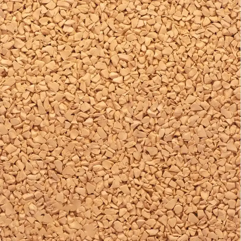 Tan EPDM rubber granules