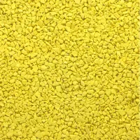 Yellow EPDM rubber granules