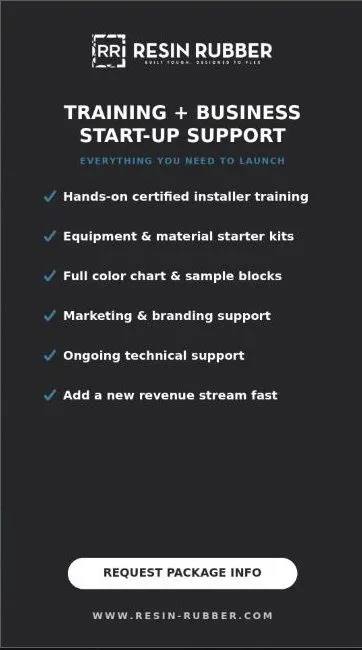 Installer training from Resin Rubber