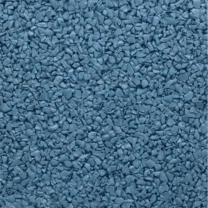 Dark Blue EPDM rubber granules